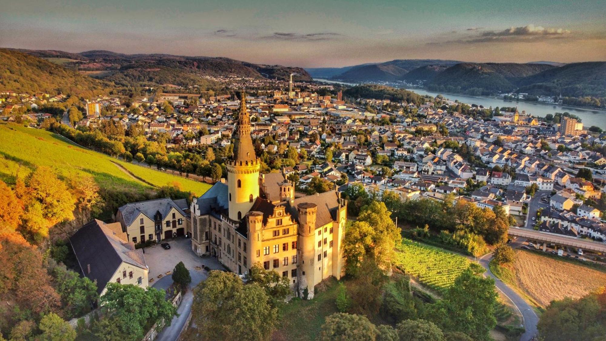 Schloss Arenfels Bad Honningen Exterior foto